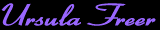 Ursula Freer